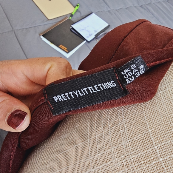 Maroon Jumpsuit - Picture 2 of 3